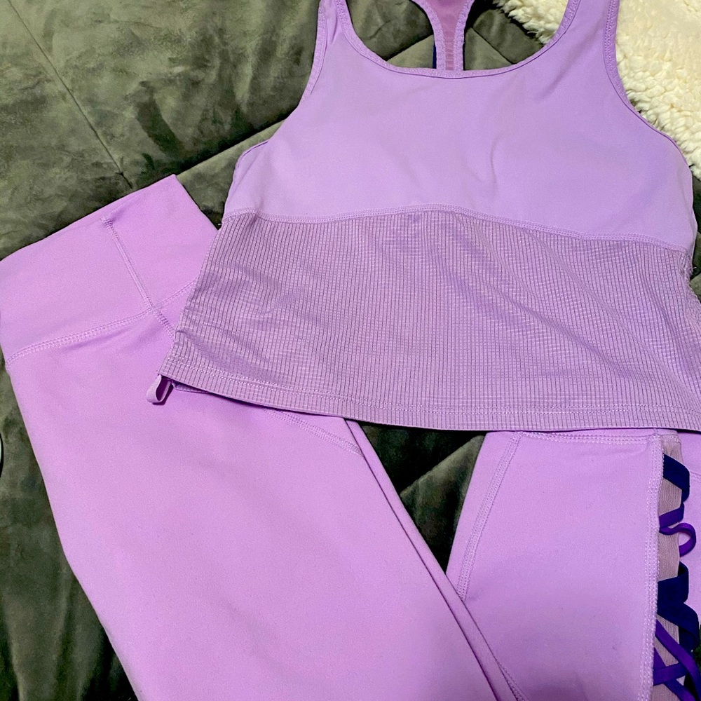 Adorable Fabletics Two Piece Set